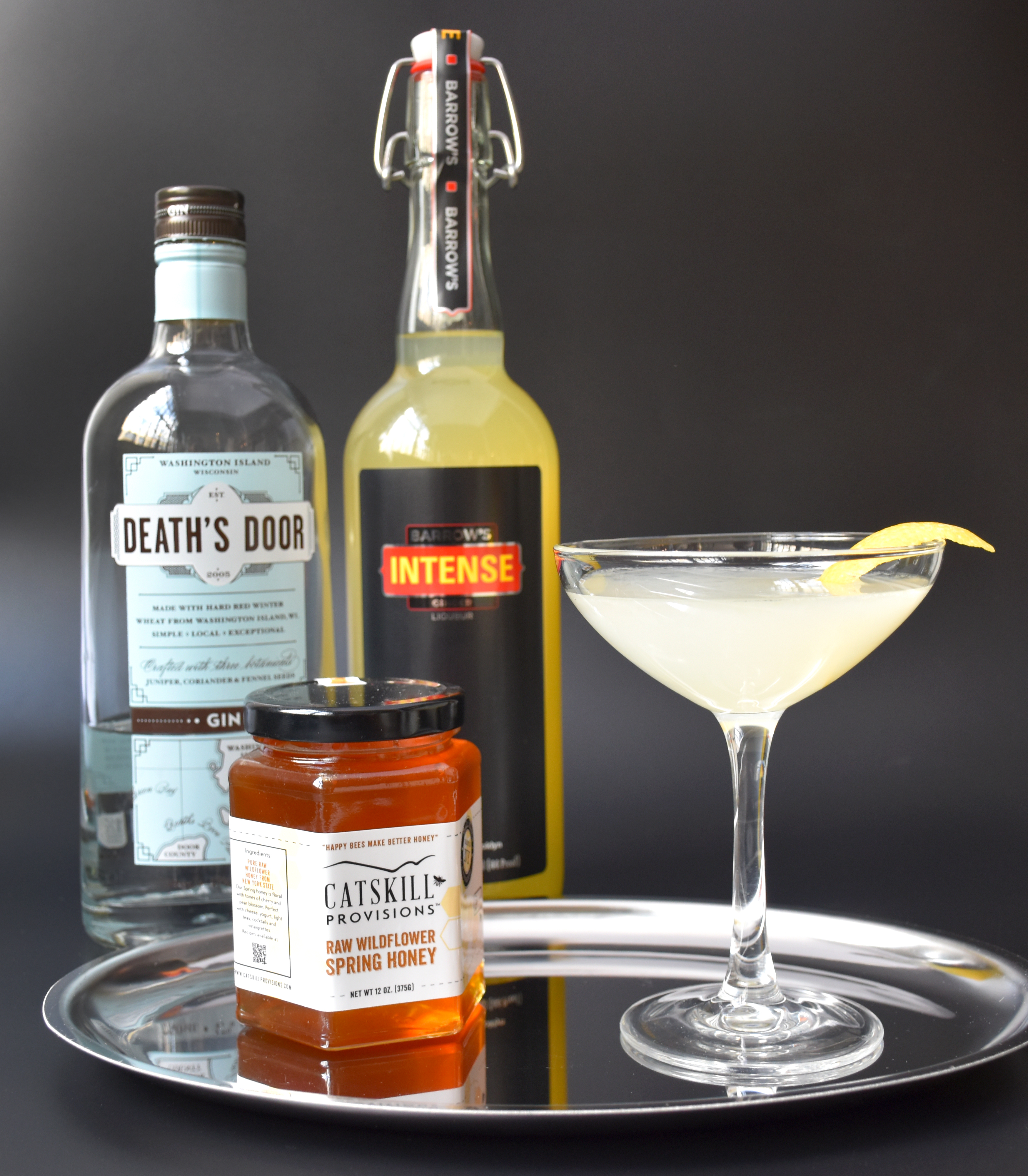 Intense Bee's Knees | Vintage Ginger Cocktails
