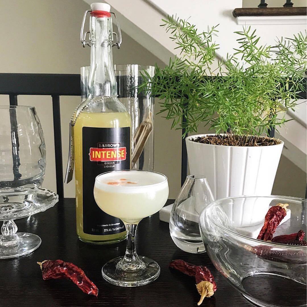Ginger Pisco Sour | Barrow's Intense Ginger Cocktails