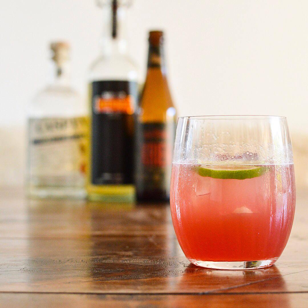 The Boozy Bakewell | Barrow's Intense Ginger Cocktails