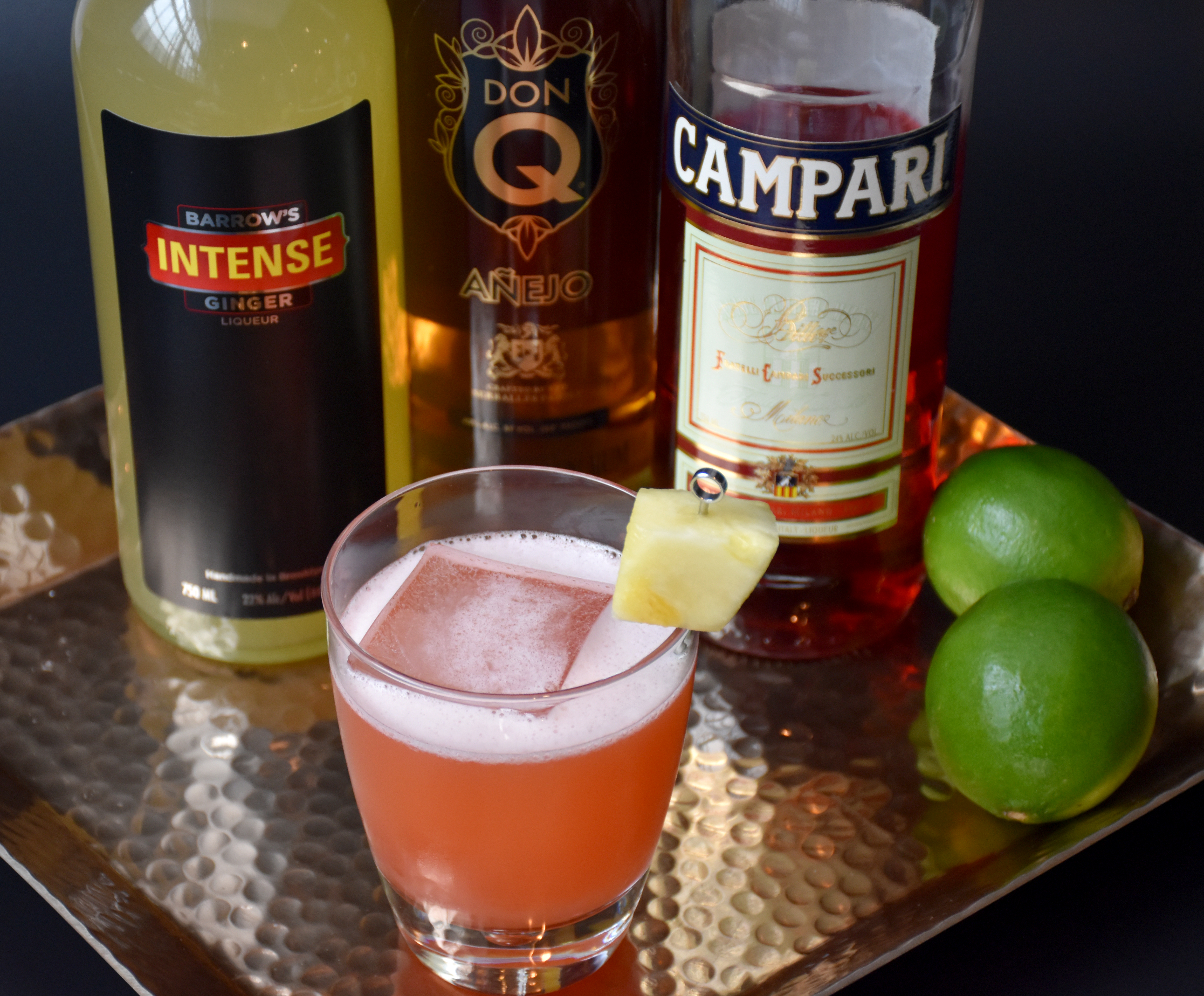 The Gingery Crimson Topaz | Barrow's Intense Ginger Cocktails