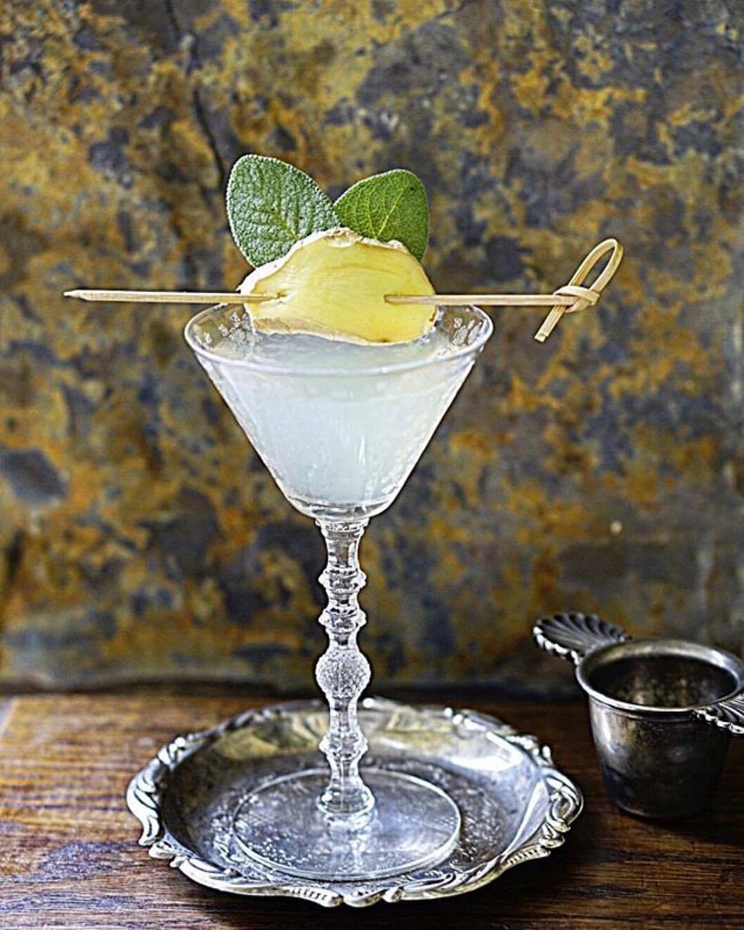 The Lemony Ginger Sage Bush | Spring Cocktails