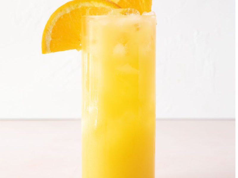 OMG (Orange, Mango, Ginger) Cocktail