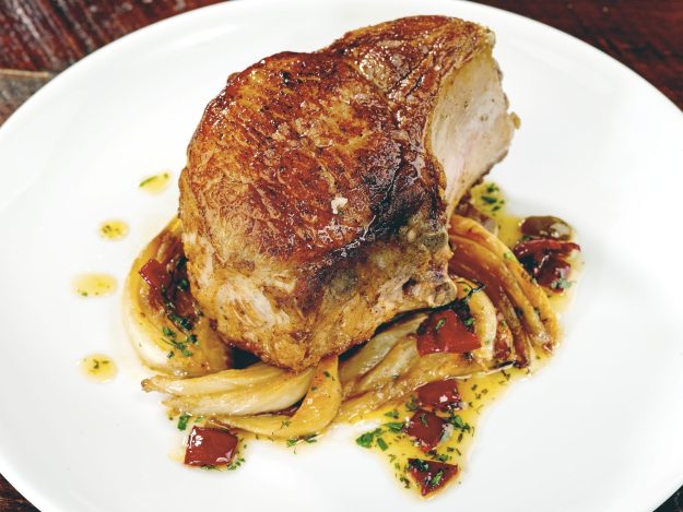 Intense Ginger Honey Glazed Pork Chop